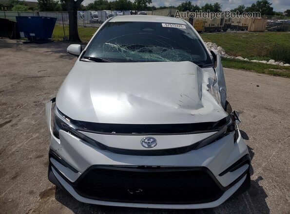 5YFS4MCE5PP162136 2023 TOYOTA COROLLA Белый Вид спереди