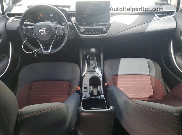 5YFS4MCE5PP162136 2023 TOYOTA COROLLA Белый Вид панели приборов