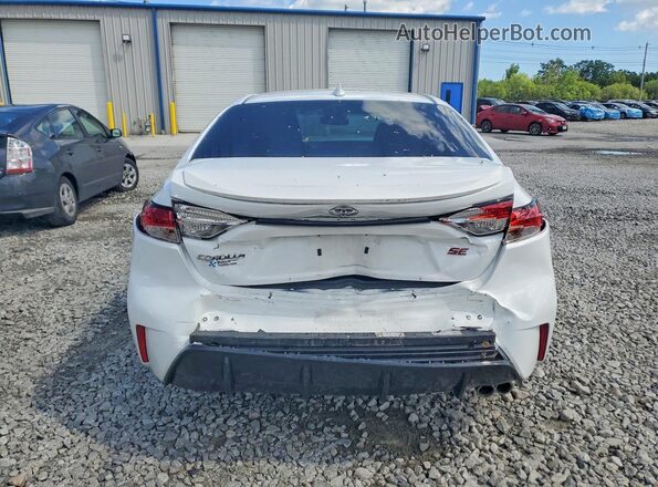 5YFS4MCE5RP184690 2024 TOYOTA COROLLA White Հետևի տեսք