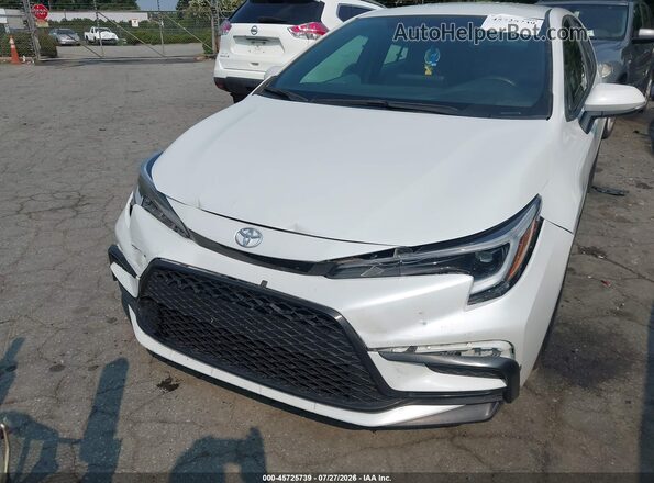 5YFS4MCE5RP187217 2024 TOYOTA COROLLA White წინა ხედი