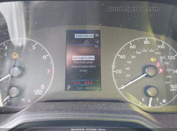 5YFS4MCE5RP187217 2024 TOYOTA COROLLA White უკანა სავარძლების ხედი