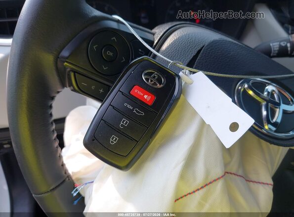 5YFS4MCE5RP187217 2024 TOYOTA COROLLA White წინა პანელის ხედი