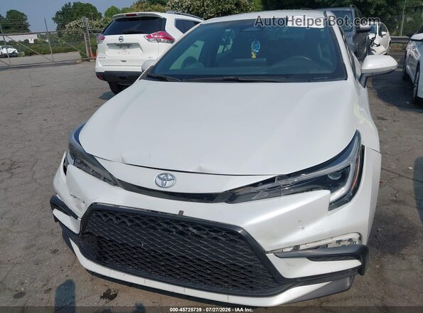 5YFS4MCE5RP187217 2024 TOYOTA COROLLA White ხელსაწყოთა პანელის ხედი
