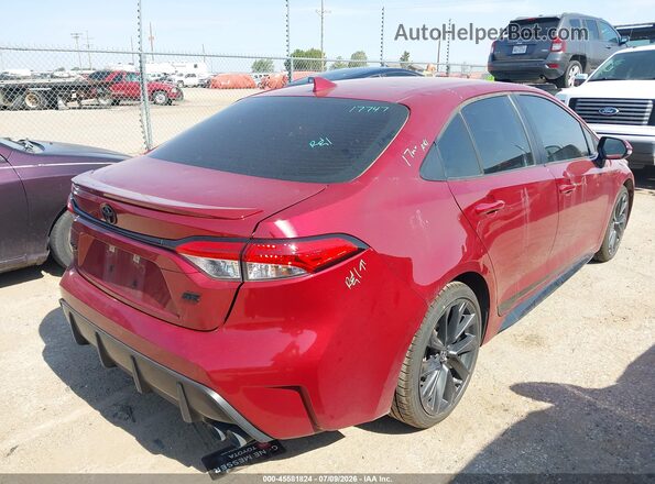 5YFS4MCE5RP188870 2024 TOYOTA COROLLA Maroon Trasero derecho