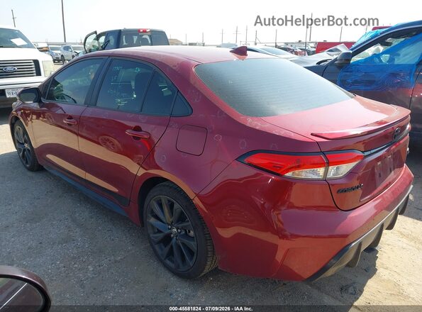 5YFS4MCE5RP188870 2024 TOYOTA COROLLA Maroon Trasero izquierdo