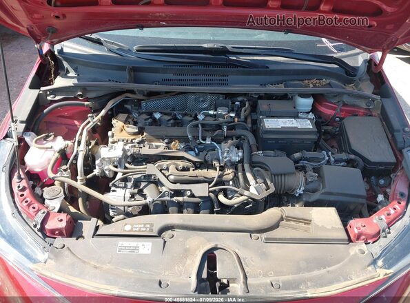 5YFS4MCE5RP188870 2024 TOYOTA COROLLA Maroon Vista trasera