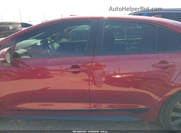 5YFS4MCE5RP188870 2024 TOYOTA COROLLA Maroon Vista interior de 360 grados