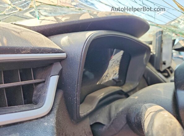 5YFS4MCE5TP264773 2026 TOYOTA COROLLA Blue Instrument cluster view