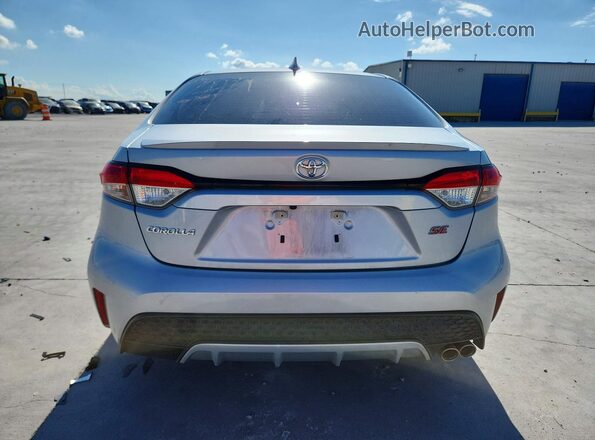 5YFS4MCE6NP102511 2022 TOYOTA COROLLA Silver Rear view