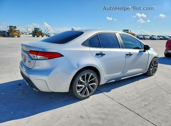 5YFS4MCE6NP102511 2022 TOYOTA COROLLA Silver Rear right