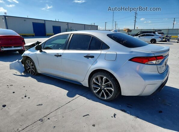 5YFS4MCE6NP102511 2022 TOYOTA COROLLA Silver Rear left