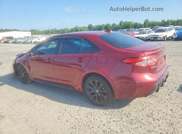 5YFS4MCE6PP141389 2023 TOYOTA COROLLA Burgundy Задня ліва чверть