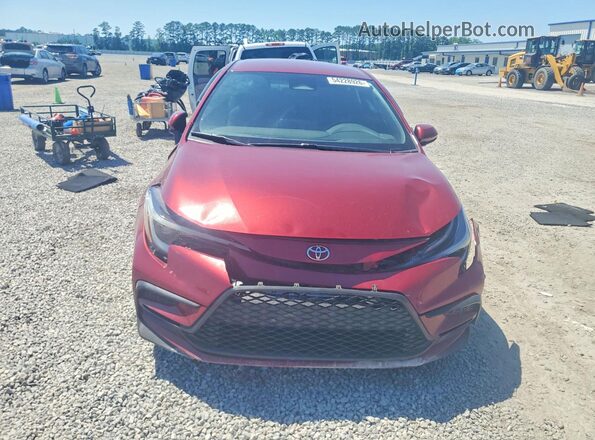 5YFS4MCE6PP141389 2023 TOYOTA COROLLA Burgundy Вид спереду
