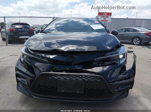 5YFS4MCE6PP146589 2023 TOYOTA COROLLA Black Vista del cuadro de instrumentos