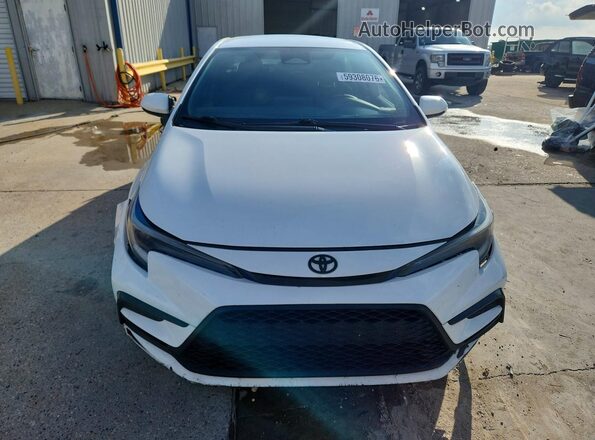 5YFS4MCE6PP146897 2023 TOYOTA COROLLA White Вид спереду