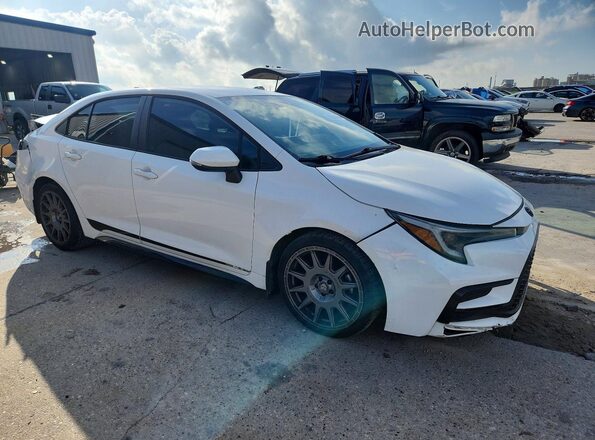5YFS4MCE6PP146897 2023 TOYOTA COROLLA White Передня права чверть