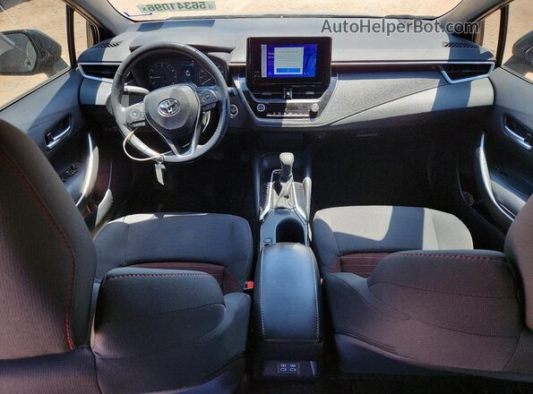 5YFS4MCE6PP148021 2023 TOYOTA COROLLA Угольный Вид панели приборов