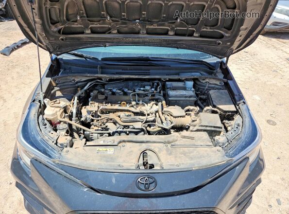 5YFS4MCE6PP148021 2023 TOYOTA COROLLA Угольный Вид задней части салона