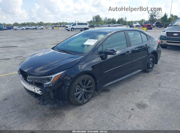 5YFS4MCE6TP255869 2026 TOYOTA COROLLA Черный Передняя левая четверть