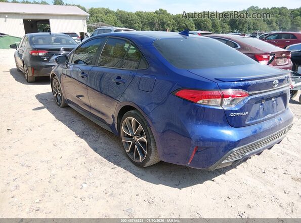 5YFS4MCE7MP067296 2021 TOYOTA COROLLA Blue Tył lewy