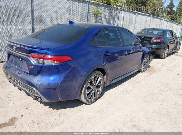 5YFS4MCE7MP067296 2021 TOYOTA COROLLA Blue Tył prawy