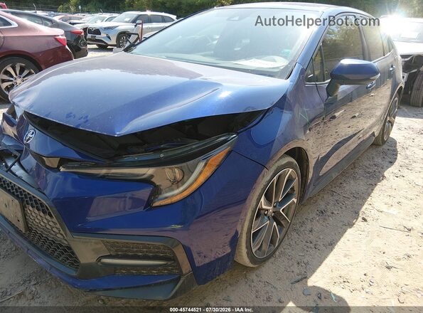 5YFS4MCE7MP067296 2021 TOYOTA COROLLA Blue 