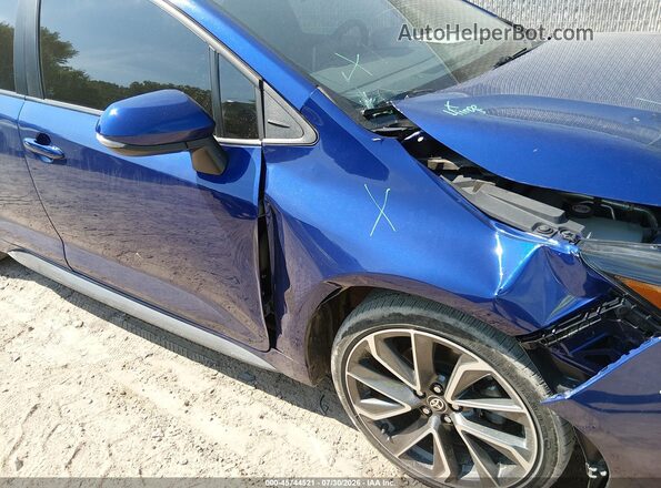 5YFS4MCE7MP067296 2021 TOYOTA COROLLA Blue 