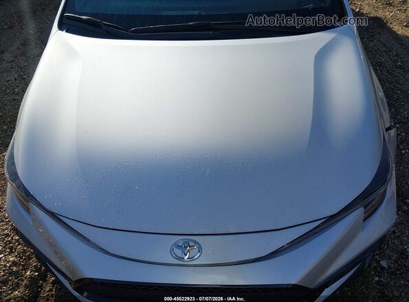 5YFS4MCE7NP127319 2022 TOYOTA COROLLA Silver Հետևի տեսք