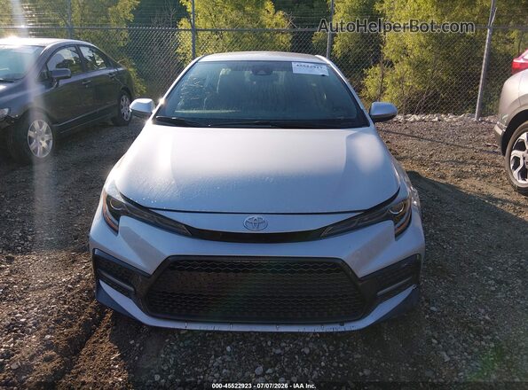 5YFS4MCE7NP127319 2022 TOYOTA COROLLA Silver Սարքավորումների վահանակի տեսք