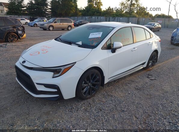 5YFS4MCE7PP152708 2023 TOYOTA COROLLA White Przód lewy