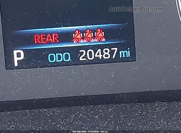 5YFS4MCE7PP152708 2023 TOYOTA COROLLA White Widok wnętrza 360 stopni