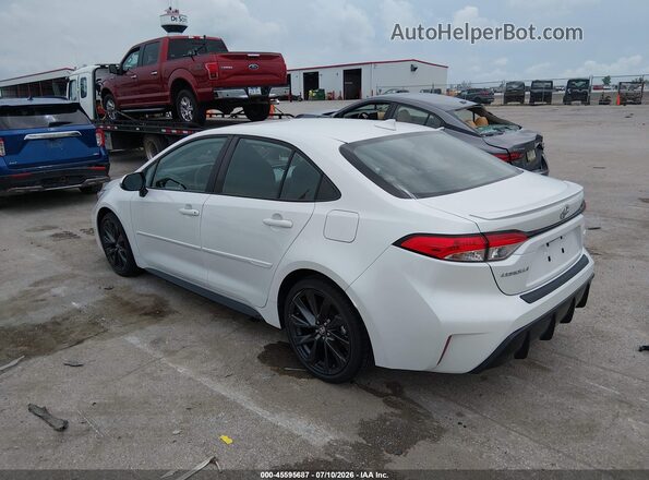 5YFS4MCE7PP158055 2023 TOYOTA COROLLA White Trasero izquierdo