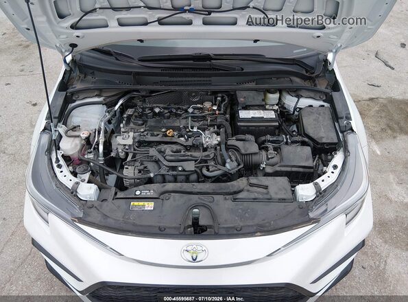5YFS4MCE7PP158055 2023 TOYOTA COROLLA White Vista trasera