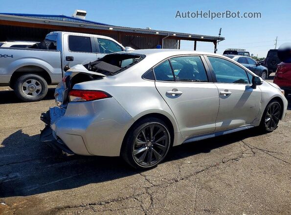 5YFS4MCE7PP160369 2023 TOYOTA COROLLA Silver Tył prawy