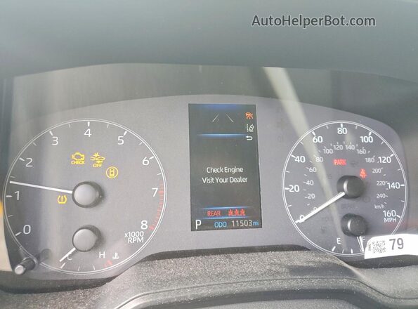 5YFS4MCE7PP160369 2023 TOYOTA COROLLA Silver Widok zestawu wskaźników