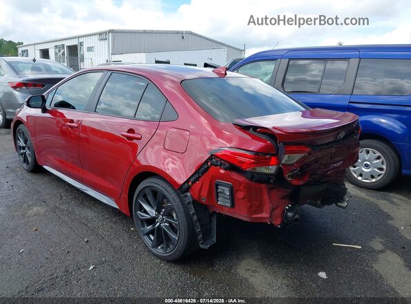5YFS4MCE7RP182973 2024 TOYOTA COROLLA Красный Задняя левая четверть