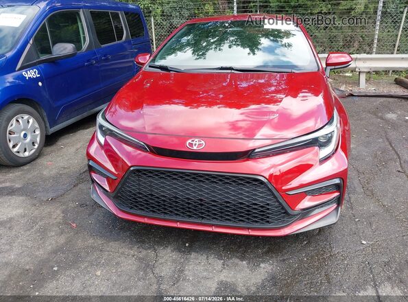 5YFS4MCE7RP182973 2024 TOYOTA COROLLA Красный Вид задней части салона