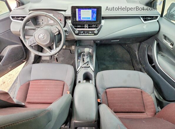 5YFS4MCE7RP209413 2024 TOYOTA COROLLA Gray Вид панелі приладів