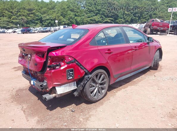 5YFS4MCE7SP235127 2025 TOYOTA COROLLA Red Հետևի աջ