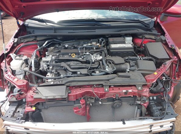 5YFS4MCE7SP235127 2025 TOYOTA COROLLA Red Հետևի տեսք