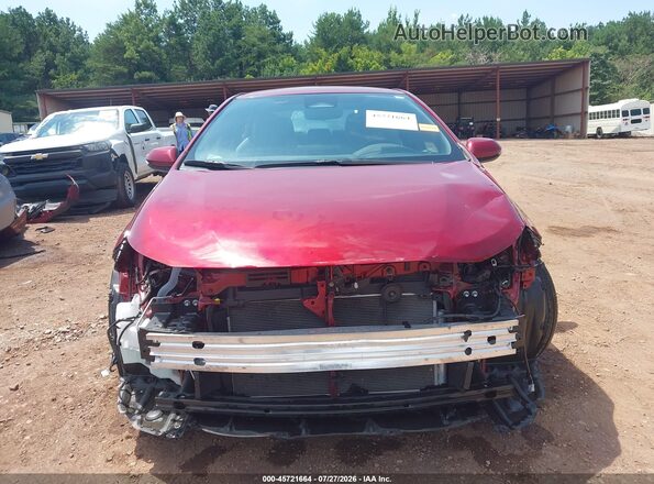 5YFS4MCE7SP235127 2025 TOYOTA COROLLA Red Սալոնի հետևի տեսք