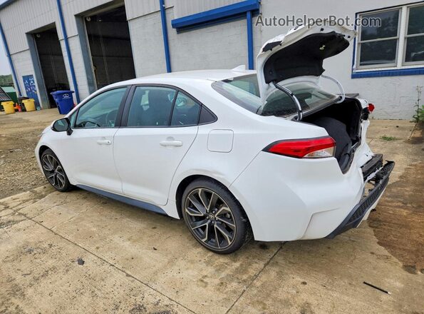 5YFS4MCE8NP137227 2022 TOYOTA COROLLA White Trasero izquierdo