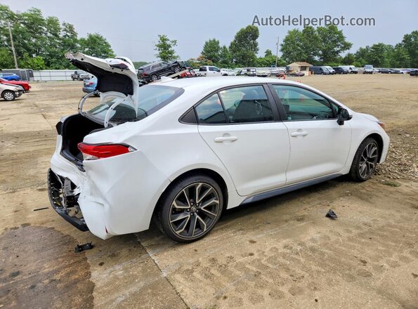 5YFS4MCE8NP137227 2022 TOYOTA COROLLA White Trasero derecho