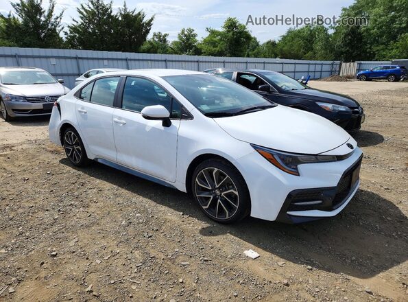 5YFS4MCE8NP137227 2022 TOYOTA COROLLA White Delantero derecho