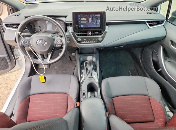 5YFS4MCE8RP172467 2024 TOYOTA COROLLA White Вид панелі приладів