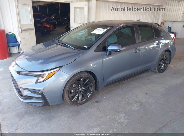 5YFS4MCE8RP200297 2024 TOYOTA COROLLA Blue Vista tres cuartos delantera izquierda