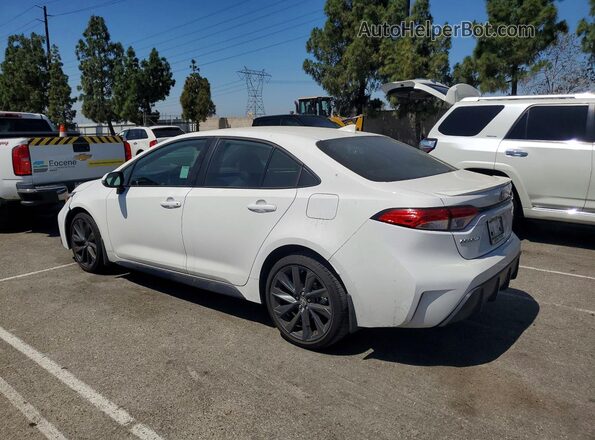 5YFS4MCE8SP245889 2025 TOYOTA COROLLA White Rear left