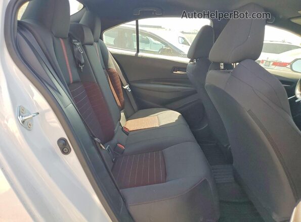 5YFS4MCE8SP245889 2025 TOYOTA COROLLA White Rear seats view