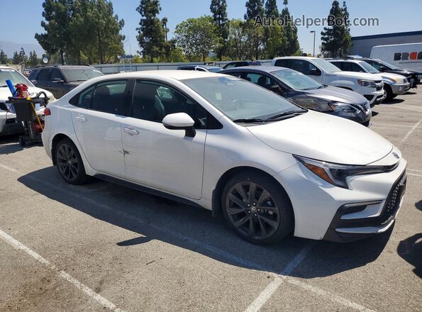 5YFS4MCE8SP245889 2025 TOYOTA COROLLA White Front right