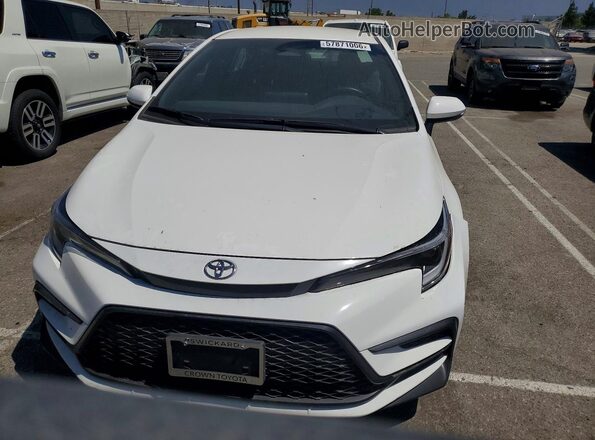 5YFS4MCE8SP245889 2025 TOYOTA COROLLA White Front view